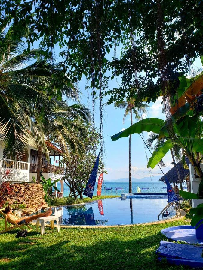 Asia Blue - Beach Hostel Hacienda Ko Pha Ngan Luaran gambar