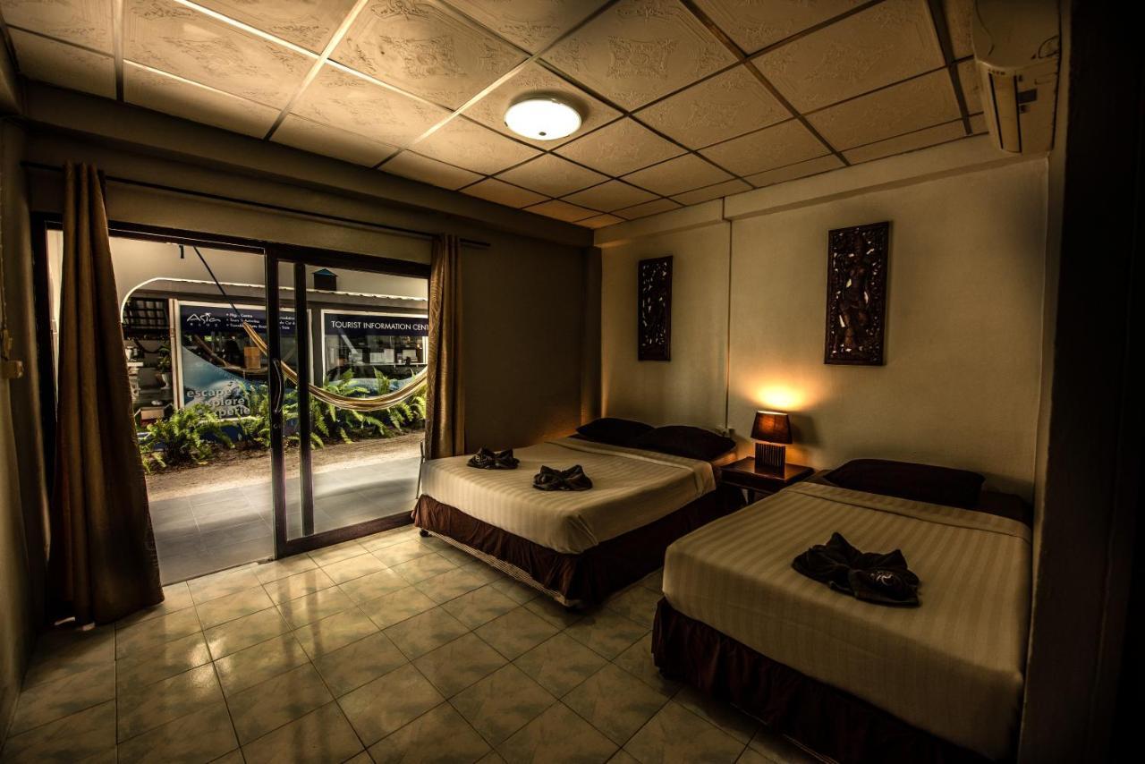 Asia Blue - Beach Hostel Hacienda Ko Pha Ngan Luaran gambar