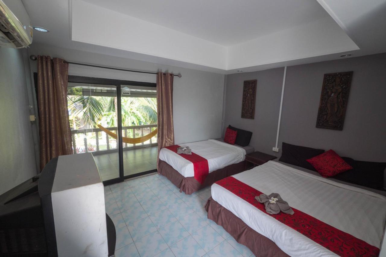 Asia Blue - Beach Hostel Hacienda Ko Pha Ngan Luaran gambar