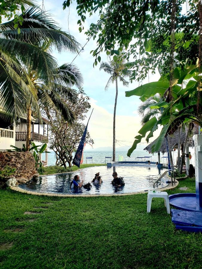Asia Blue - Beach Hostel Hacienda Ko Pha Ngan Luaran gambar