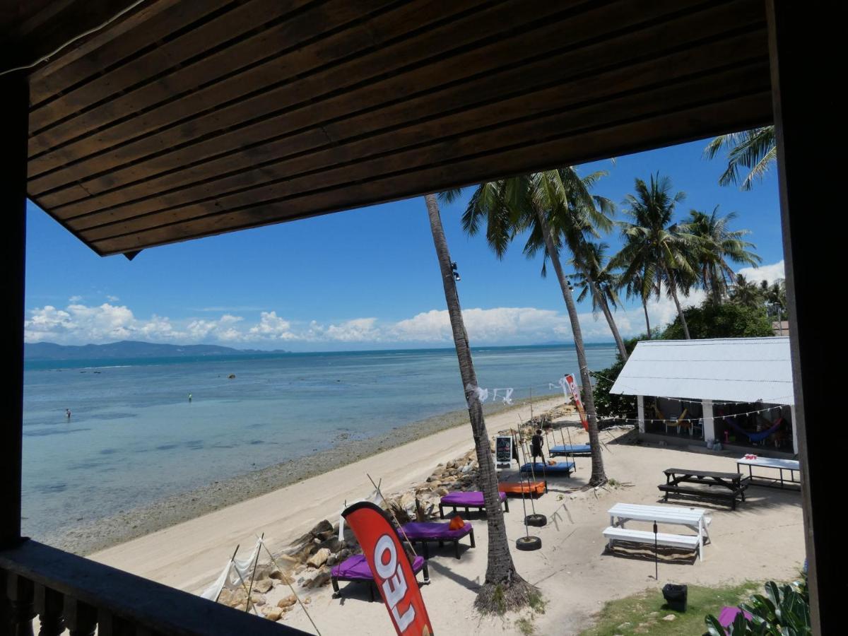 Asia Blue - Beach Hostel Hacienda Ko Pha Ngan Luaran gambar