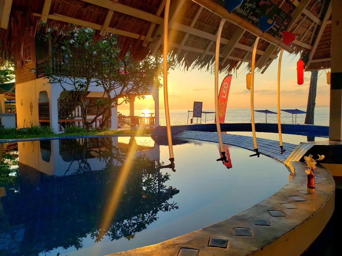 Asia Blue - Beach Hostel Hacienda Ko Pha Ngan Luaran gambar